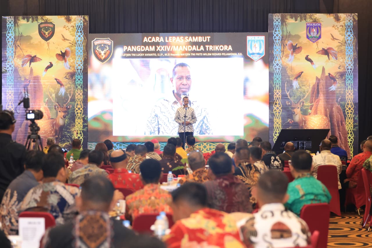 Pangdam Baru Mandala Trikora Disambut Hangat, Pemprov Papua Selatan Ajak Warga Bersinergi