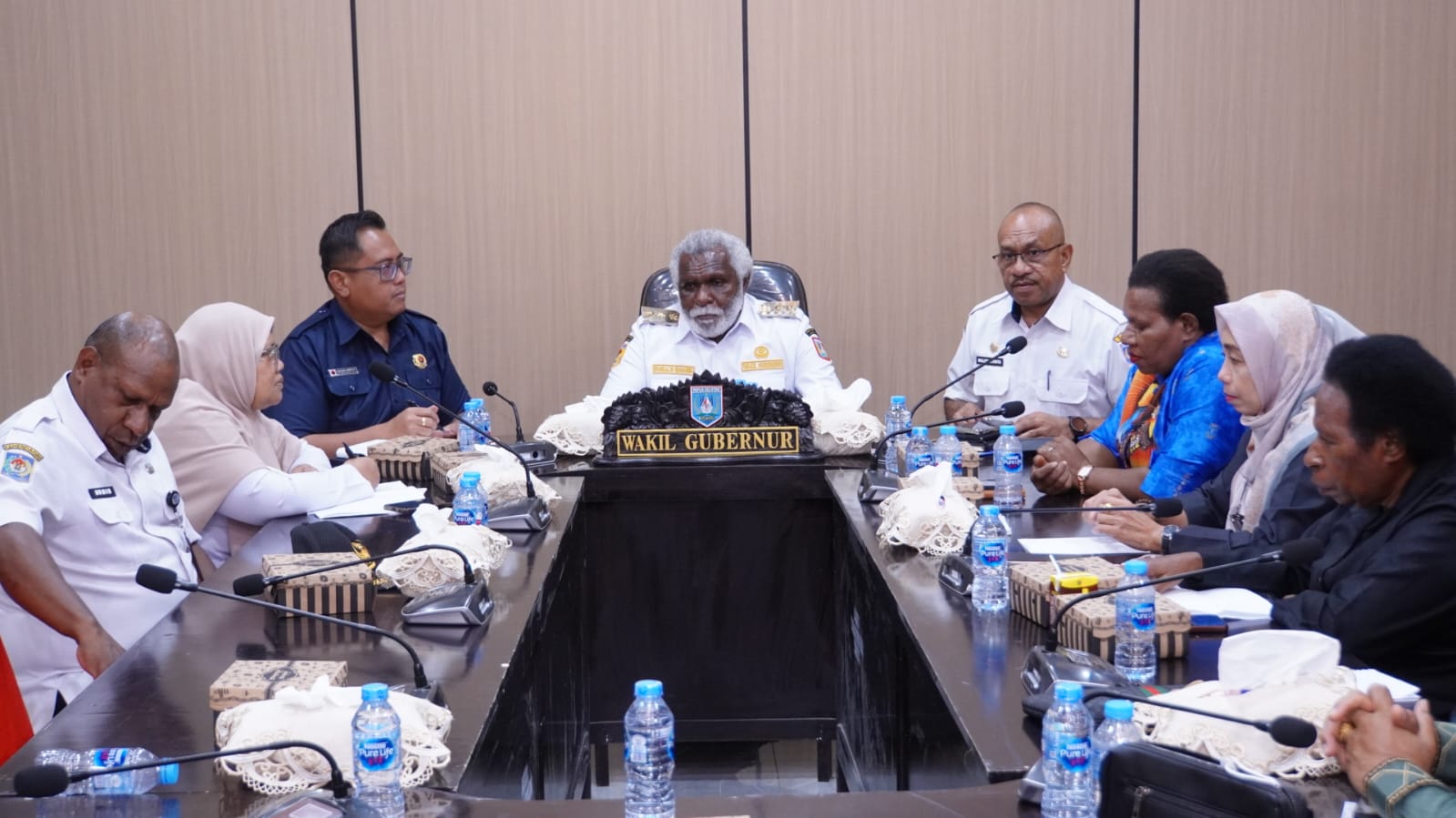 Wagub Terima Audiens DPR Boven Digoel Terkait Pengaduan Pelantikan Pejabat
