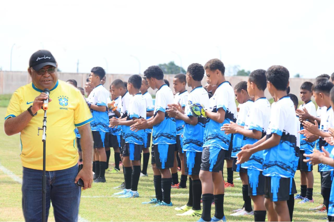 Papua Football Academy Cari Bakat Gelar Seleksi Pemain Sepakbola di Merauke