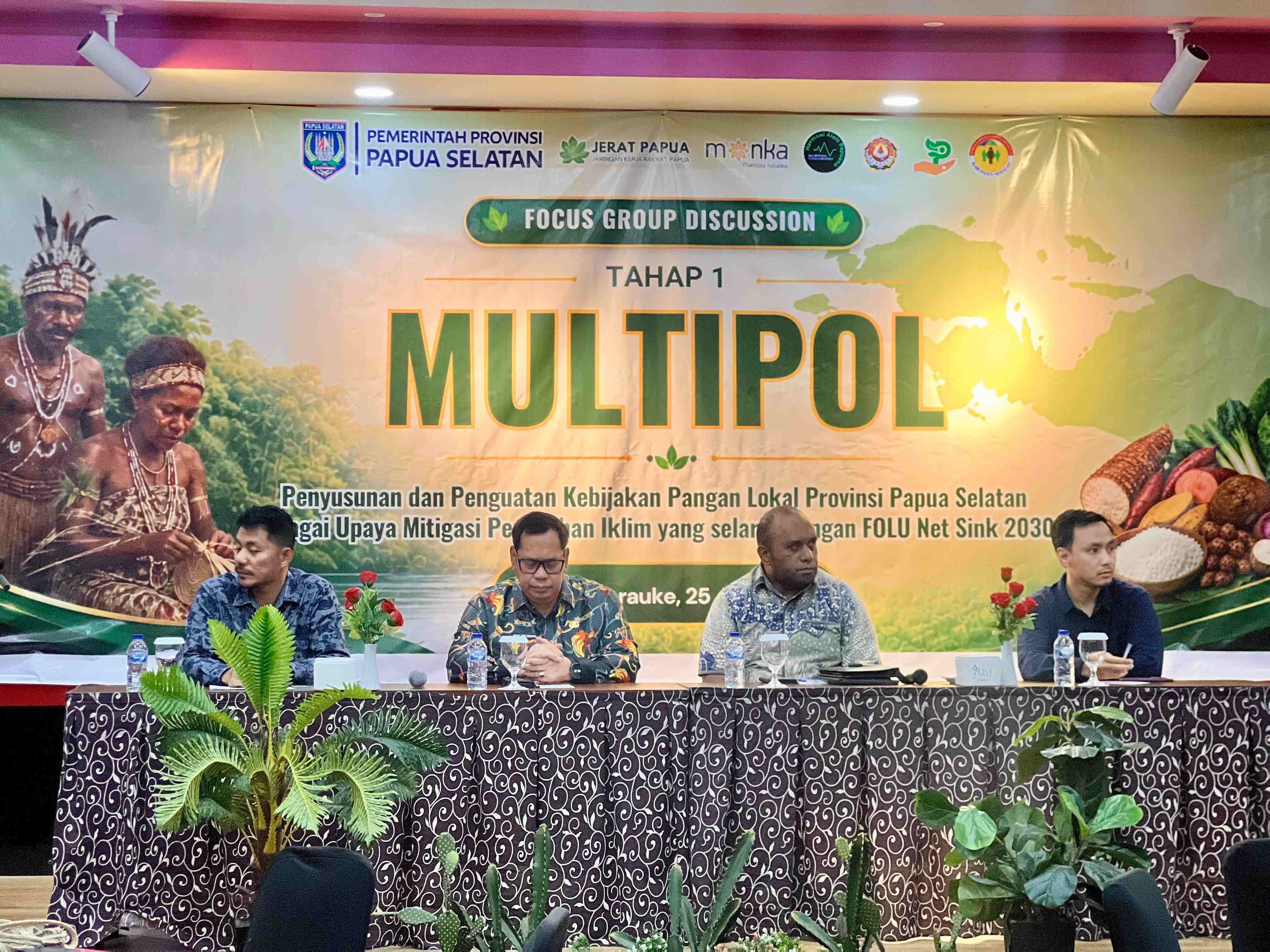 Pemprov Papua Selatan Berkomitmen Perkuat Sistem Pangan Lokal