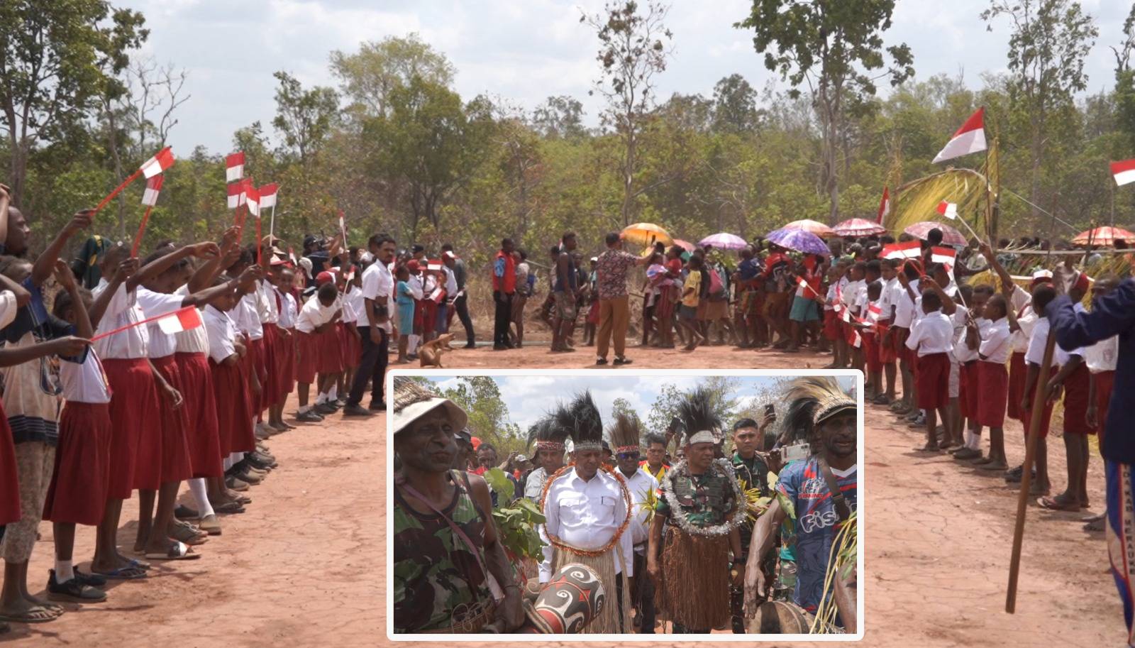 Gubernur Apolo Dorong Anak Kampung Koa Mengenyam Pendidikan di Sekolah Rakyat