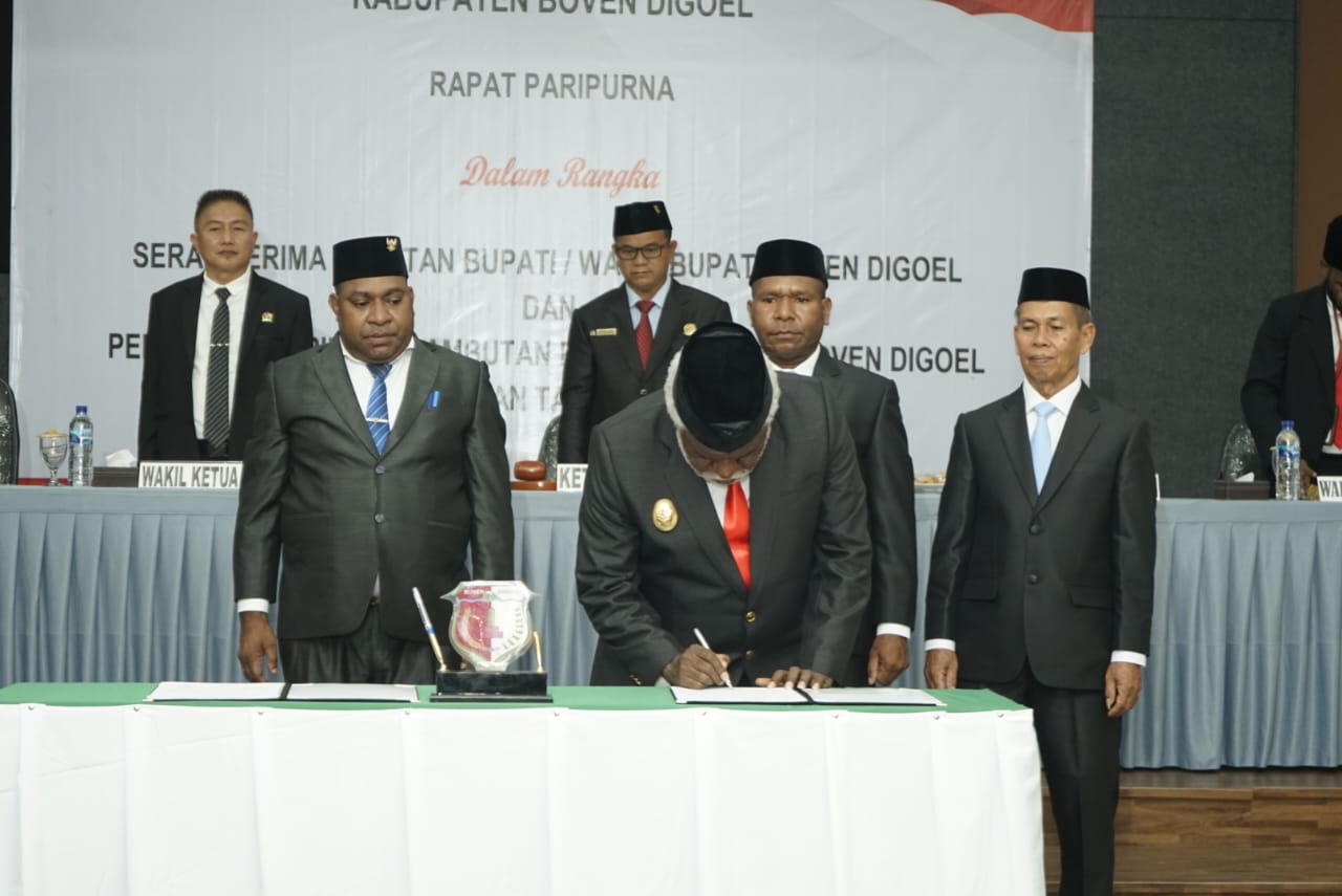 Wagub Paskalis Imadawa Harap Bupati dan Wakil Bupati Boven Digoel Terapkan Tiga Nilai Kepemimpinan - Gambar 1