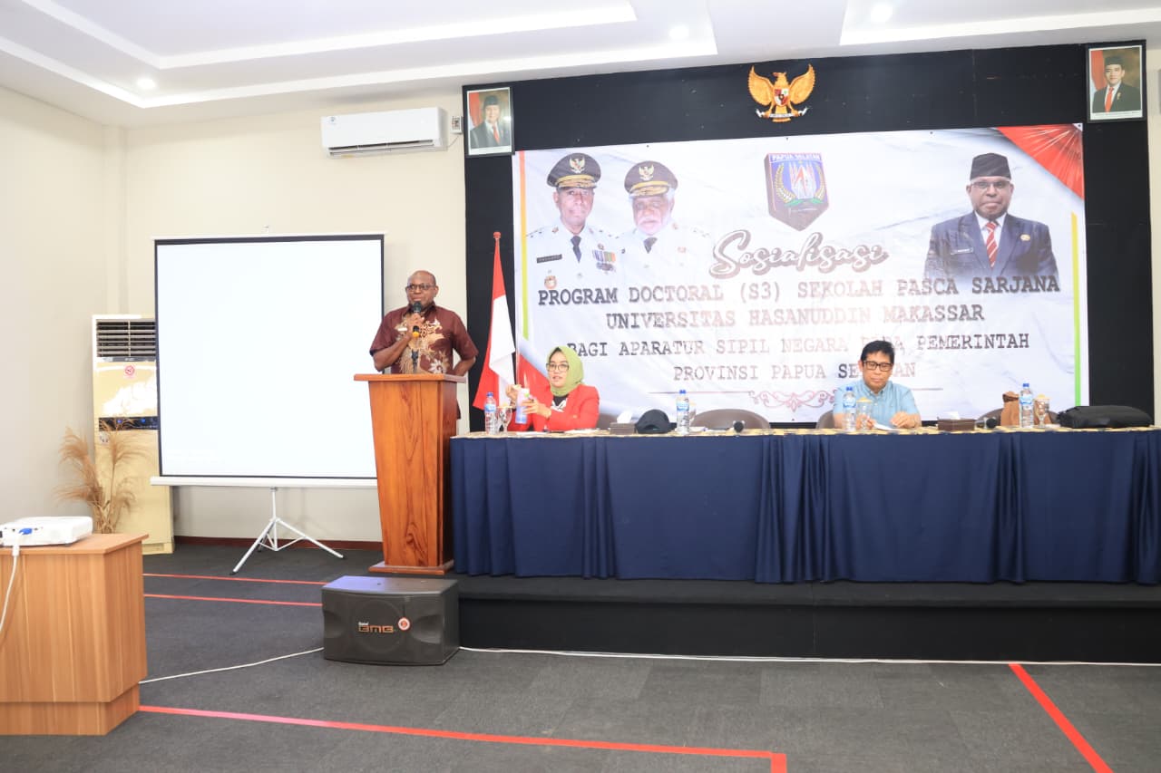 Unhas Makassar Sosialisasikan Program Sekolah Doktoral bagi ASN Papua Selatan - Gambar 1