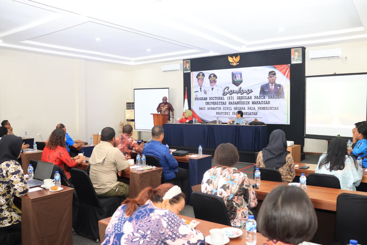 Unhas Makassar Sosialisasikan Program Sekolah Doktoral bagi ASN Papua Selatan - Gambar 3