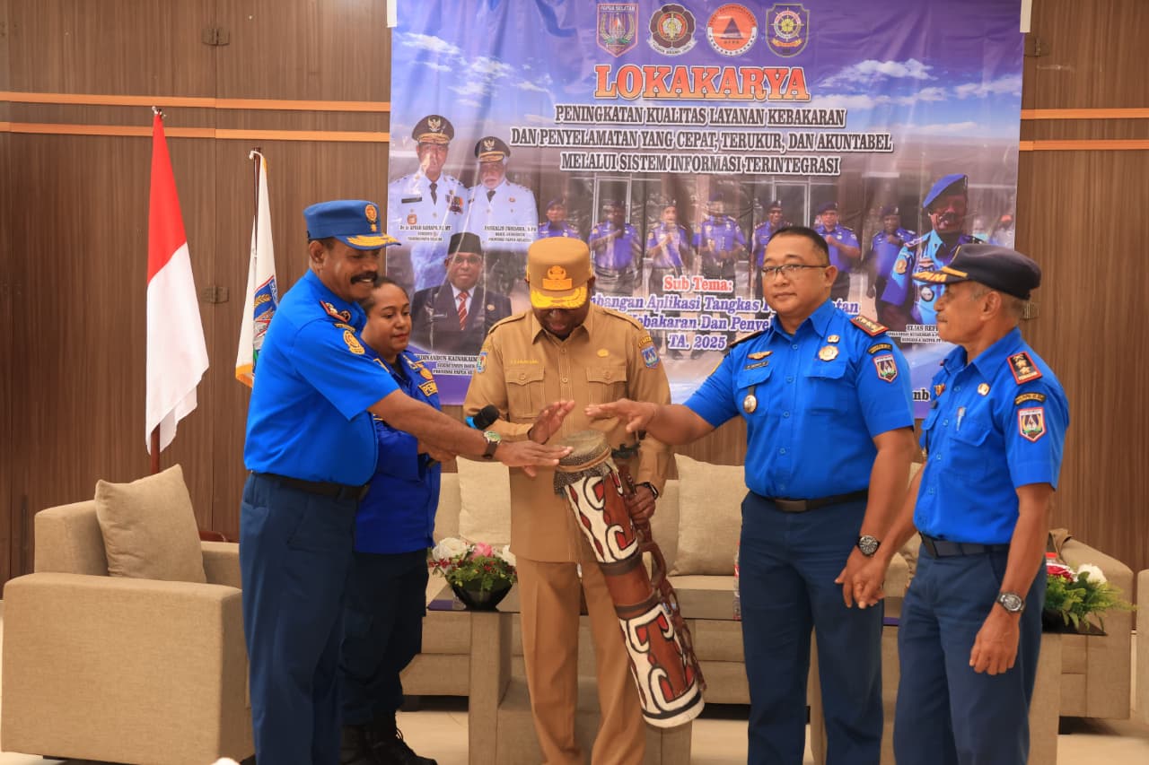 Pemprov Papua Selatan Gelar Lokakarya Peningkatan Layanan Kebakaran dan Penyelamatan Terintegrasi - Gambar 3